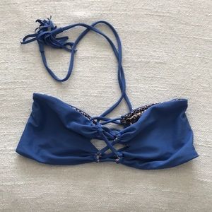 Acacia strapless top size L